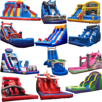 Bouncer gonfiabile Air Water Slide Salto Bouncy Castello Luna piccolo Bounce House Slide Con Piscina