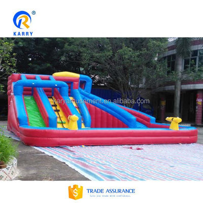 Estate grande piscina scivolo castello gonfiabile per bambini piscina all'aperto gioco di arrampicata