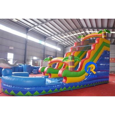 Scivoli gonfiabili per delfini interni asciutti all'aperto riempiti d'aria del parco giochi per bambini commerciale