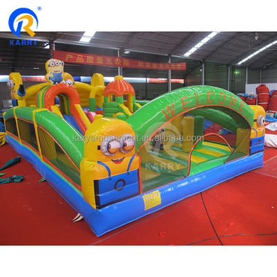 Accessori ventilatori minioni gonfiabili Fun City Castello a balzo per il tempo di gioco dei bambini