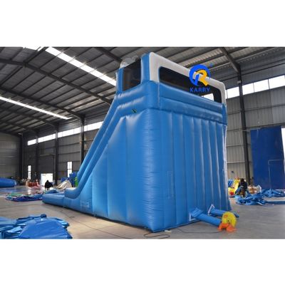 Capacità massima 100-500 kg Slide d'acqua gonfiabile a doppio uso commerciale per bambini adulti