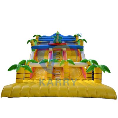 Caratteristiche PORTABLE Castello della Foresta scivolo trampolino Parco attrezzature per giocattoli per bambini