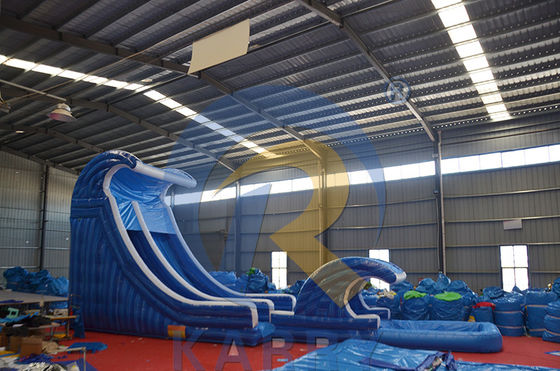 Shopping Mall Occasione Grande scivolo gonfiabile con piscina e percorso di scivolo lungo