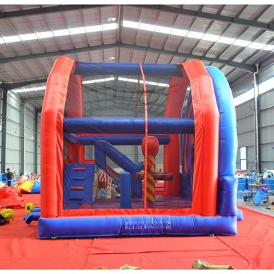 Gioco di salto per bambini portatile ruota panoramica castello gonfiabile per giochi all'aperto