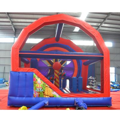 Gioco di salto per bambini portatile ruota panoramica castello gonfiabile per giochi all'aperto
