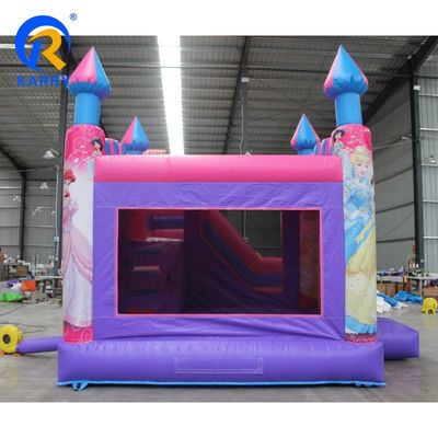 Vendita al centro commerciale interno PORTABLE popolare castello della principessa trampolino Slide combinazione di attrezzature