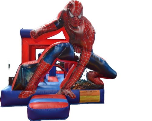 Blower incluso personaggio dei cartoni animati trampolino gonfiabile scivolo per parchi di divertimenti