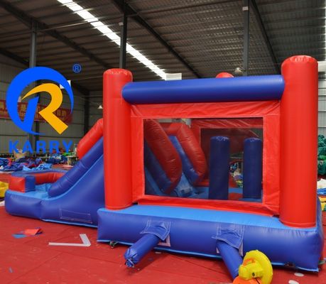 Blower incluso personaggio dei cartoni animati trampolino gonfiabile scivolo per parchi di divertimenti