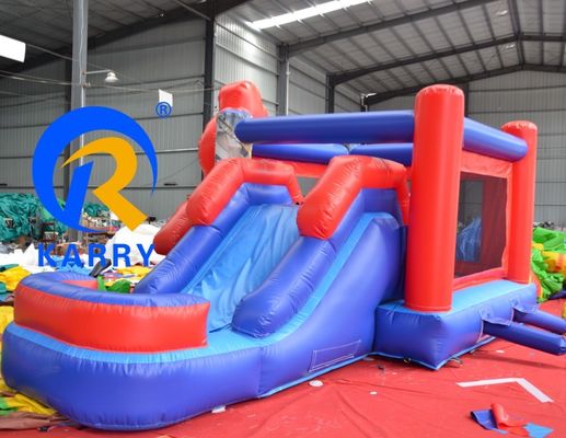 Blower incluso personaggio dei cartoni animati trampolino gonfiabile scivolo per parchi di divertimenti