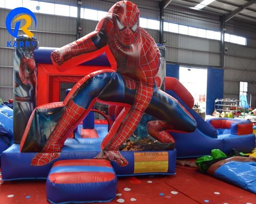 Blower incluso personaggio dei cartoni animati trampolino gonfiabile scivolo per parchi di divertimenti