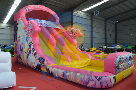 CE Blower e accessori di riparazione inclusi Fairy Princess Water Slide Inflatabile