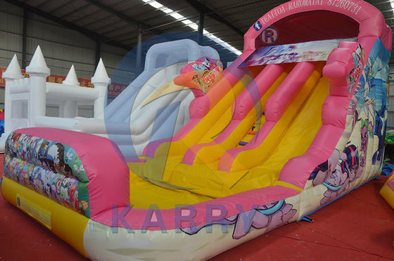 CE Blower e accessori di riparazione inclusi Fairy Princess Water Slide Inflatabile