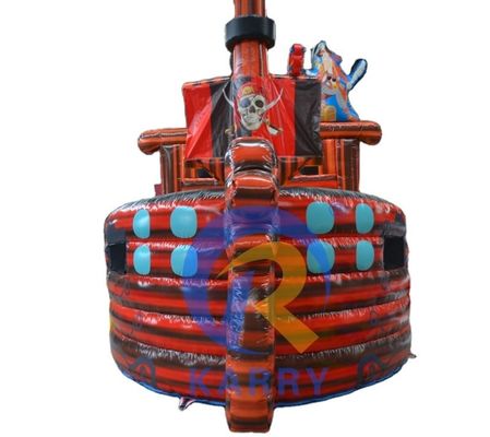 Facile da impostare nave pirata casa gonfiabile rimbalzo per bambini gioco all'aperto