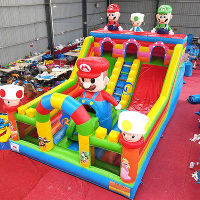 Scivoli gonfiabili per bambini Unisex taglia personalizzata Parco giochi del castello a balzo