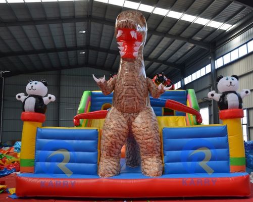 Il più popolare castello da gioco all'aperto Nuovo parco a tema dei dinosauri Castello