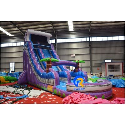 Slide secco gonfiabile commerciale per una bella piscina all'aperto e all'interno