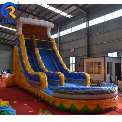 Slide secco gonfiabile commerciale per una bella piscina all'aperto e all'interno