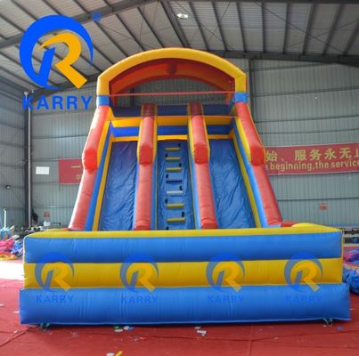 2023 Piscina a scivolo in acqua calda all'aperto con doppia corsia rotativa e materiale in PVC