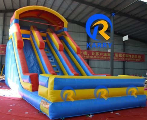 2023 Piscina a scivolo in acqua calda all'aperto con doppia corsia rotativa e materiale in PVC