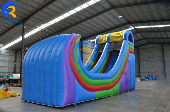 10*3,5*6m Slide rotativo ad acqua gonfiabile in PVC a prestazioni elevate per noleggiare feste estive