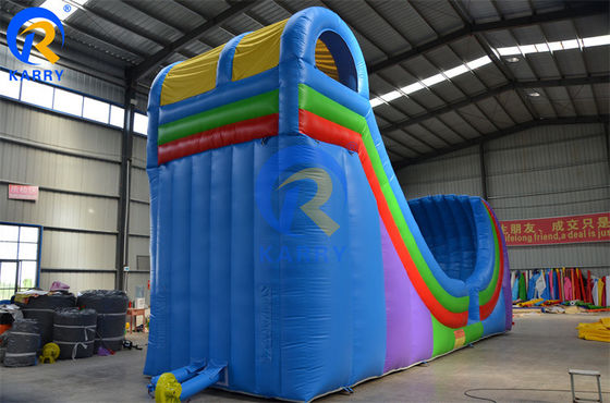 10*3,5*6m Slide rotativo ad acqua gonfiabile in PVC a prestazioni elevate per noleggiare feste estive
