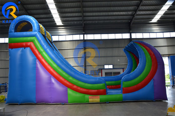 10*3,5*6m Slide rotativo ad acqua gonfiabile in PVC a prestazioni elevate per noleggiare feste estive