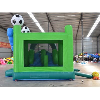 Home/Business PVC Elastico Calciatore Castello Casa di rimbalzo Slide gonfiabile