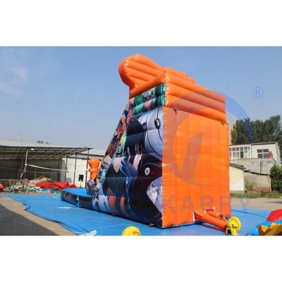 Piscine gonfiabili a slitta secca a colori personalizzati per divertimenti all'aria aperta