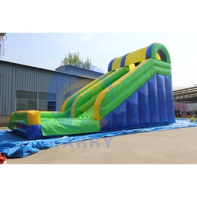 Attract CE EN14960 Certificato Leopard Print Arch Slide d'acqua gonfiabili con piscina