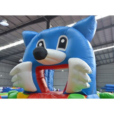 Evento commerciale attrezzature per parchi di divertimenti gonfiabili per bambini tema Tom Jerry