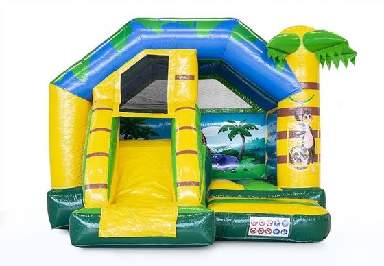 Casa gonfiabile portatile con piccolo scivolo Promozione di eventi commerciali