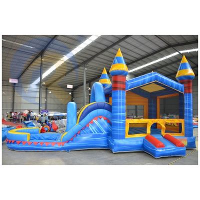 Prova l'eccitazione dello scivolo gonfiabile / castello / rimbalzo per il divertimento all'aperto