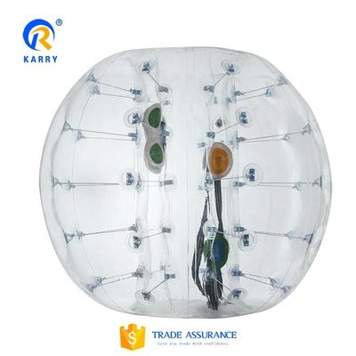 Bambini E Corpo Umano Adulto PVC / Bumper Balls Water Rolling Ball Games con materiale TPU