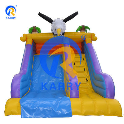 Parco giochi per bambini Slide gonfiabile con pista super larga e caratteristica dell'acqua