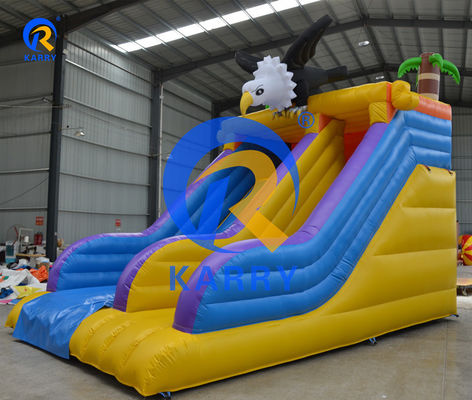Parco giochi per bambini Slide gonfiabile con pista super larga e caratteristica dell'acqua