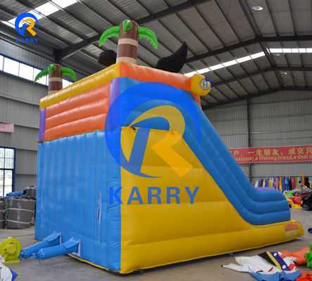 Parco giochi per bambini Slide gonfiabile con pista super larga e caratteristica dell'acqua