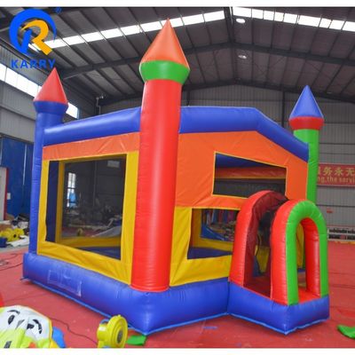 Bambini colorati casa gonfiabile saltatore di divertimento con accessori kit di riparazione soffiatore