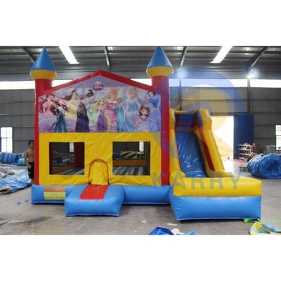 Commercial Grade Inflatabile Bouncer Castello Slide Combo per divertimento di festa