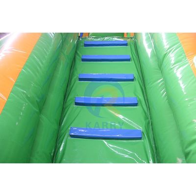 Giocattoli per bambini in cortile di casa scivolo acquatico commerciale piscina gonfiabile combinazione e spray