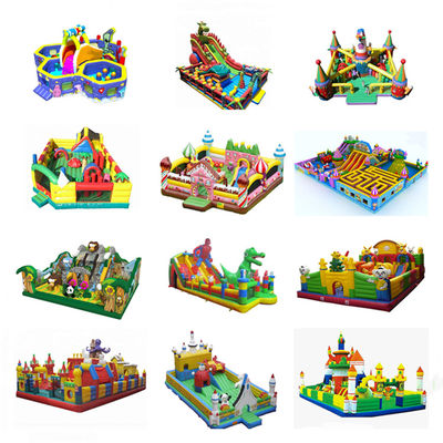 Parco giochi per bambini gonfiabile castello rimbalzante con colorato personalizzato