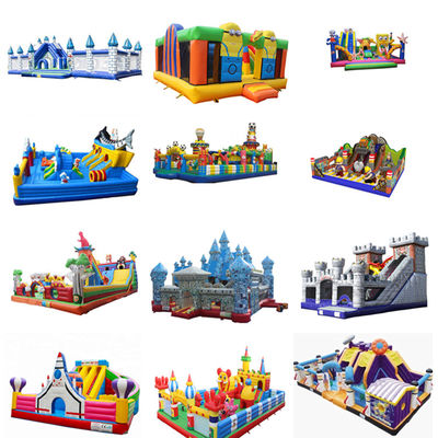 Parco giochi per bambini gonfiabile castello rimbalzante con colorato personalizzato
