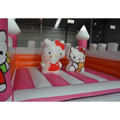 Casa di rimbalzo tradizionale del castello di Kitty, soppiatto standard CE e accessori inclusi