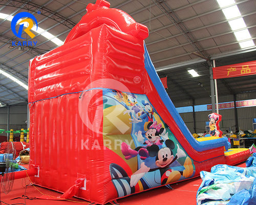 Casa gonfiabile saltante in PVC di qualità commerciale Castello con stampa digitale