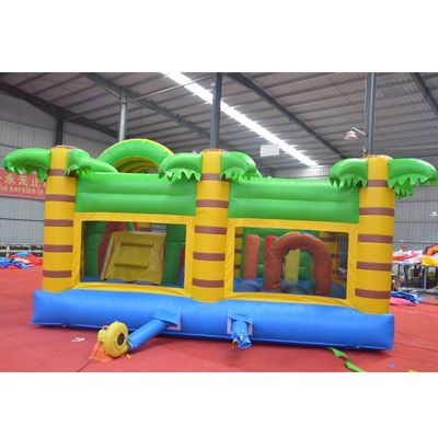 14 anni di età portatile gonfiabile bouncer con scivolo saltare castello Moonwalk