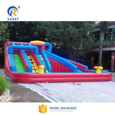 CE Blower e accessori di riparazione inclusi Slitta a gonfiore per bambini con piscina
