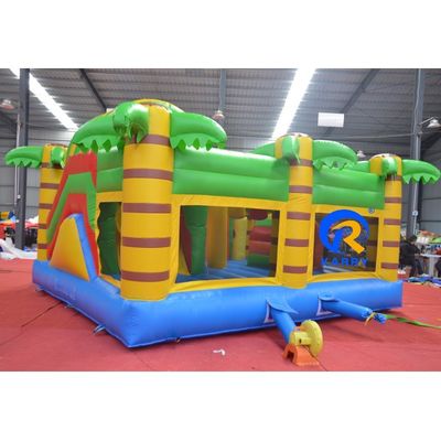 Castello Slide Combo Casa gonfiabile per adulti e bambini Giallo include soffiatore