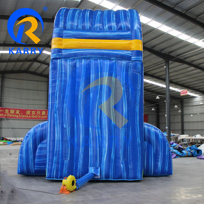 Accessori ventilatori palmare gonfiabile scivolo d'acqua con piscina e trampolino