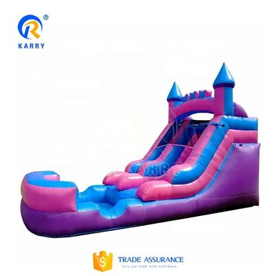 Colorato personalizzato scivolo d'acqua gonfiabile popolare giardino commerciale bambini adulti taglia