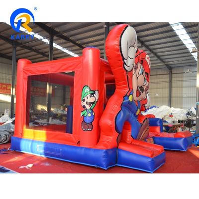 EVENTO PORTABLE Castello salta con scivolo Moonwalk Commerciale Mario gonfiabile Jumping Combo