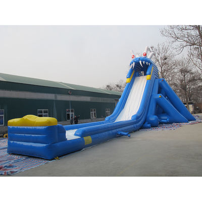 Stampa digitale Custom Commercial PVC Tarpaulin Air jumping water slide per bambini n adulti
